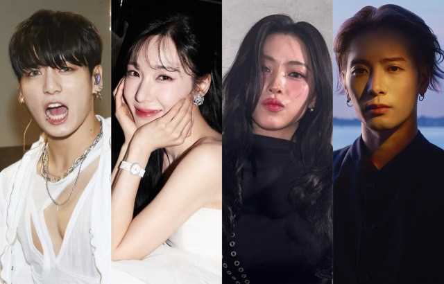 Tiffany, Jackson, Ryujin, 정국 관련 음악·차트 이슈 정리 대표 이미지